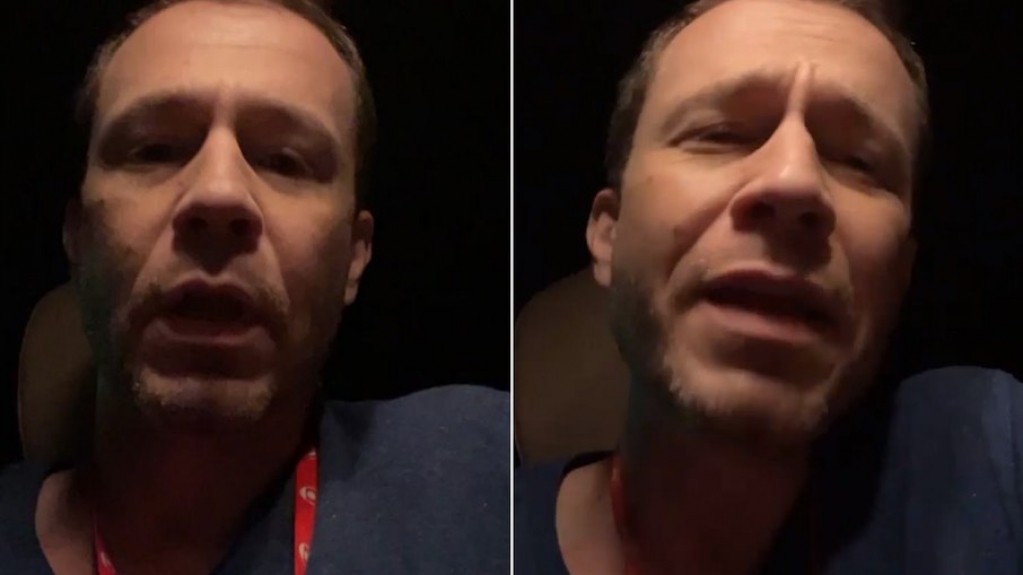 Tiago Leifert perde a paciência ao ser acusado de privilegiar brother: "Absurdo" Tiago Leifert perde a paciência ao ser acusado de privilegiar brother: "Absurdo"