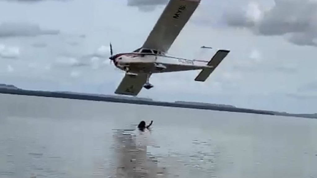Piloto de avião realiza voo rasante e é preso no Maranhão; assista