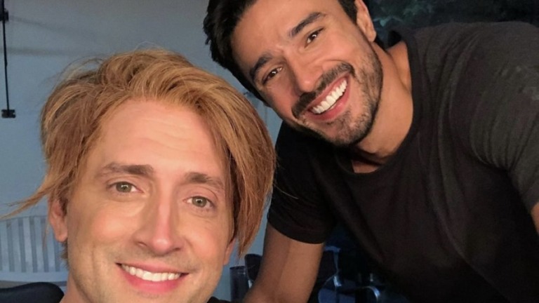 Lucas Gil pede oração por Paulo Gustavo e relembra gravação de humorístico