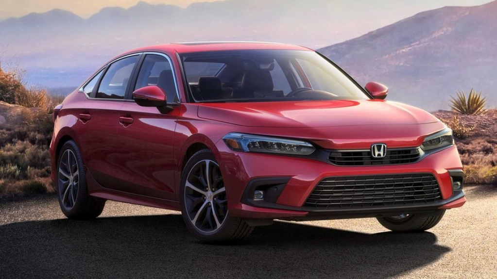 Honda Civic 2022 surge em primeira imagem oficial antes da estreia