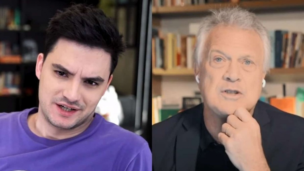 Felipe Neto detona Bial após fala sobre Lula: "Devia ter ficado no BBB" Felipe Neto detona Bial após fala sobre Lula: "Devia ter ficado no BBB"