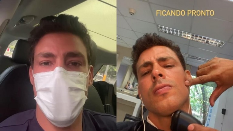 Cauã Reymond fala sobre retomada de gravações: "Com toda segurança"