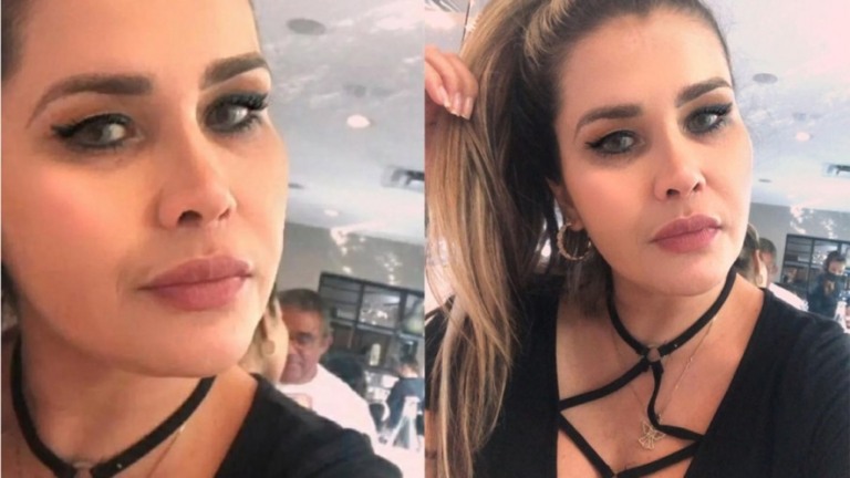 Pai de Anitta vive affair com Mulher Maçã