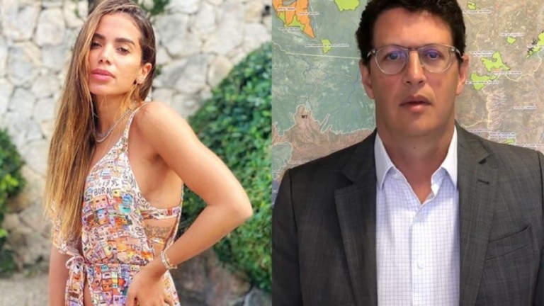 Anitta pede saída de Ricardo Salles e ministro chama a cantora de "Teletubbie"