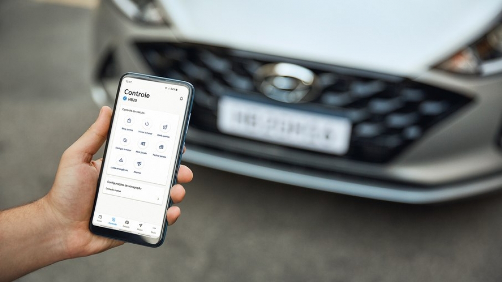 Hyundai lança sistema de conectividade BlueLink na linha 2022 do HB20