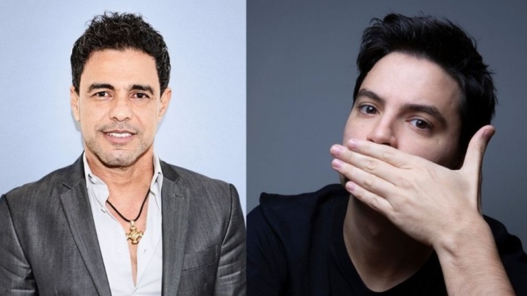 Zezé Di Camargo quebra-pau com Felipe Neto: "Pivete"