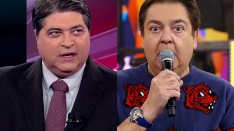 "Depois de Silvio Santos, o maior apresentador", diz Datena sobre Faustão