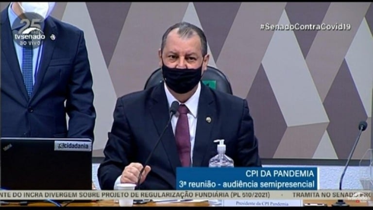 "Eu espero 14 dias, mas o Pazuello vem aqui", diz presidente da CPI da Covid