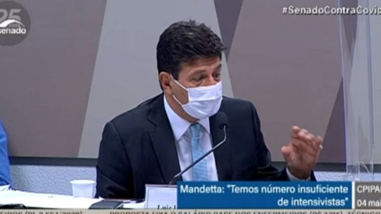 Mandetta declara na CPI que Brasil só tomou medidas "depois do leite derramado"