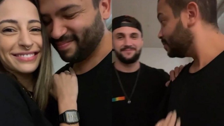 'BBB 21': Arthur "atrapalha" momento entre Tamy e Projota e fãs se divertem