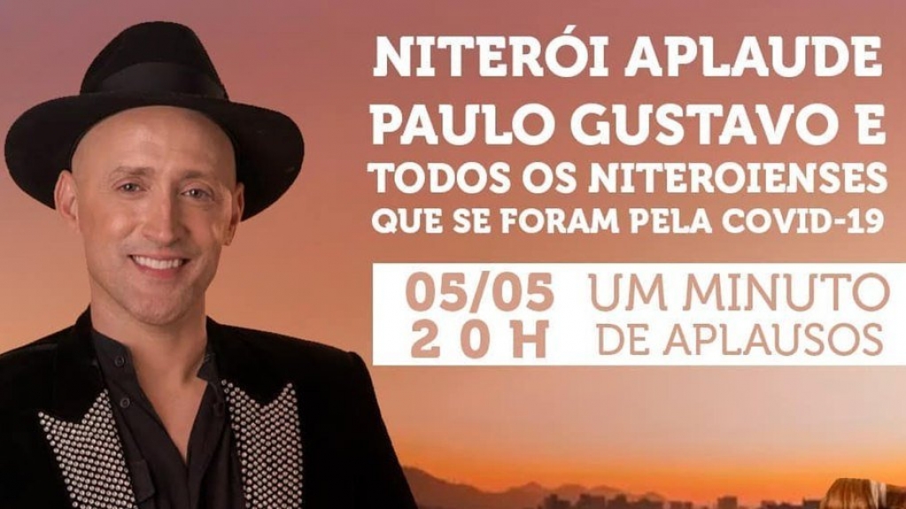 Paulo Gustavo ganha homenagem em Niterói e pode virar nome de rua Paulo Gustavo ganha homenagem em Niterói e pode virar nome de rua