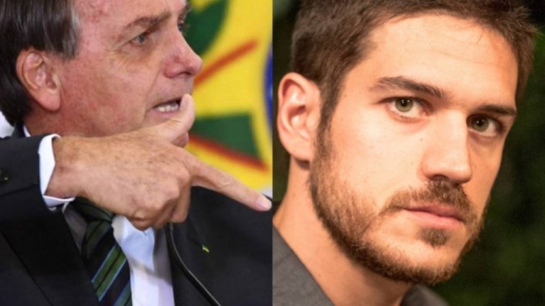 Marco Pigossi posta foto se vacinando: "Intuito é mesmo gerar indignação"