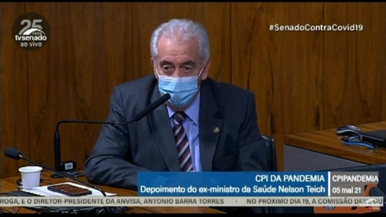 Médico senador opina contra cloroquina: "Água é melhor, não dá efeito colateral"