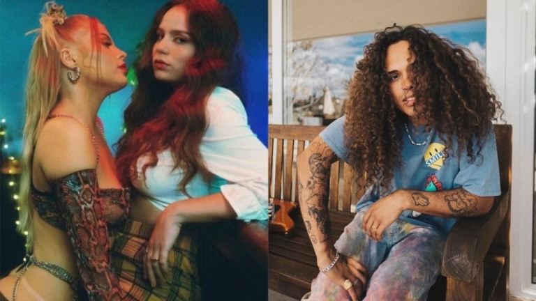 Vitão comenta beijo de Luísa Sonza e Carol Biazin em clipe: "Muita saúde"