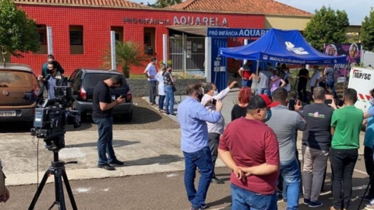 SC: 'Ele tinha um olhar de ódio', diz professora de crianças atacadas em creche