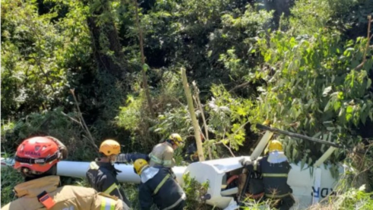"Você só pensa que vai morrer", diz sobrevivente de queda de helicóptero em BH