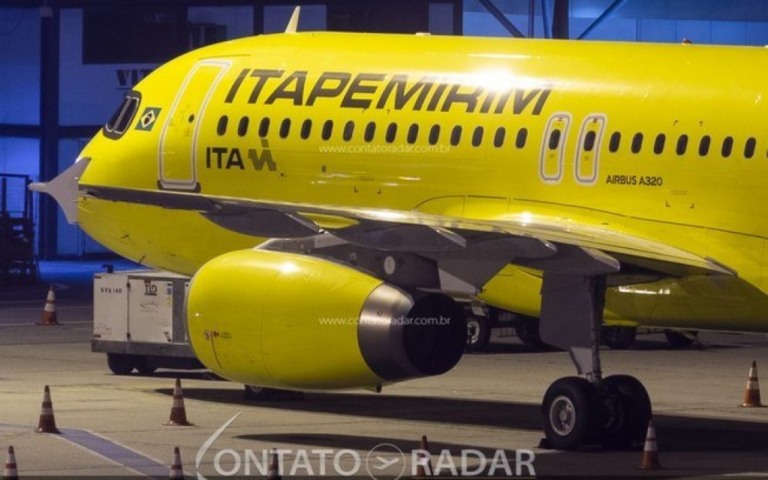 Itapemirim recebe sua 2ª aeronave Airbus A320; voos estão previstos para junho