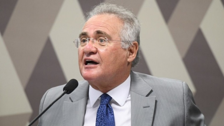 "Brasil virou cemitério e isso não ficará impune", afirma Renan Calheiros