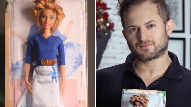Vanio Tomé transforma Dona Hermínia em boneca para homenagear Paulo Gustavo