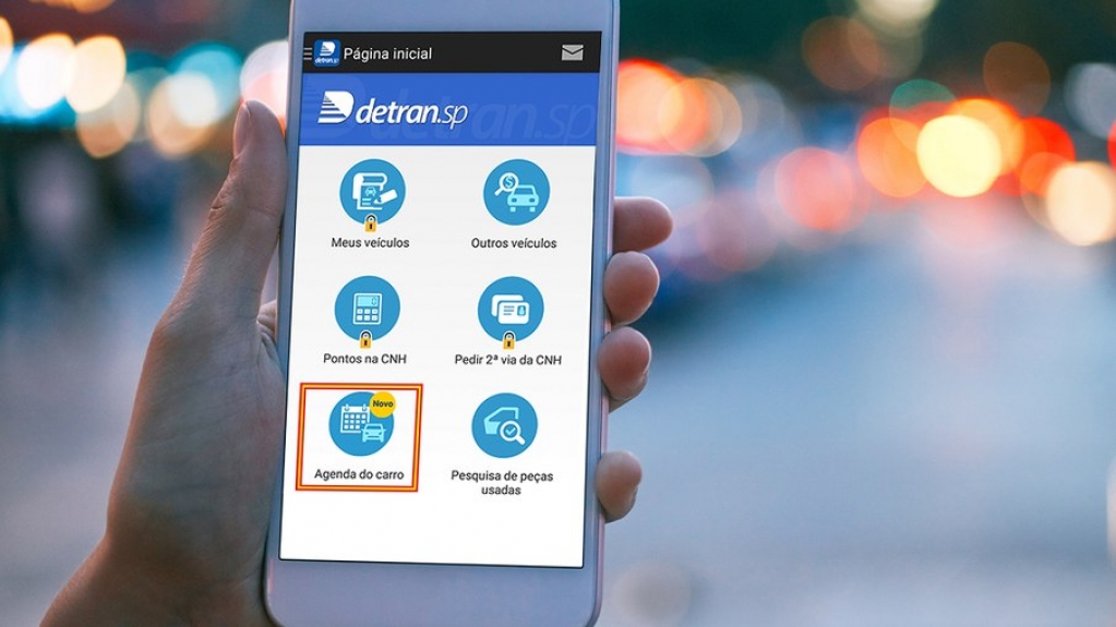 Detran libera serviços de desbloqueio de veículos com restrições via aplicativo