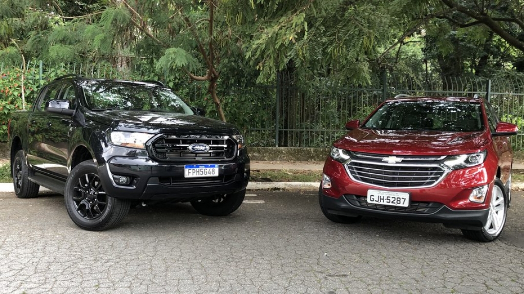 Ford Ranger Black e Chevrolet Equinox:  picape é melhor que SUV médio?