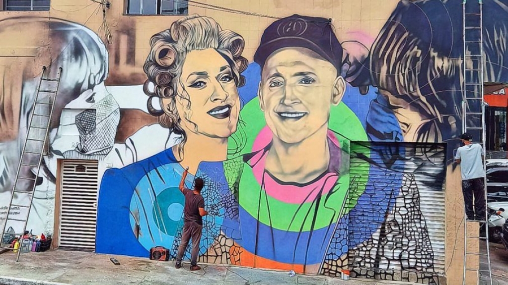 Paulo Gustavo ganha mural em sua homenagem na periferia de São Paulo Paulo Gustavo ganha mural em sua homenagem na periferia de São Paulo
