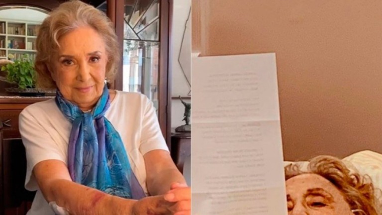 Eva Wilma mesmo internada ensaiava para filme: "O show tem que continuar"