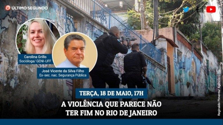 Live Em Cima do Fato fala sobre a violência no Rio de Janeiro