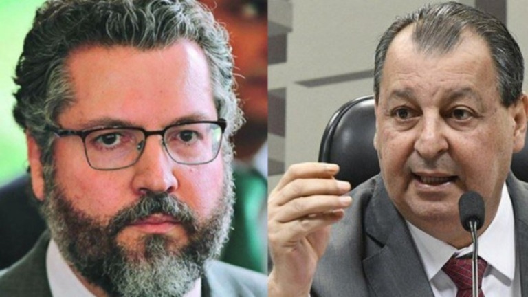 Azis alerta Araújo para não mentir na CPI: "o senhor se indispôs com a China"