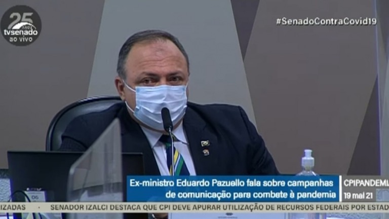 Pazuello admite não ter destinado recursos para pandemia no Orçamento de 2021
