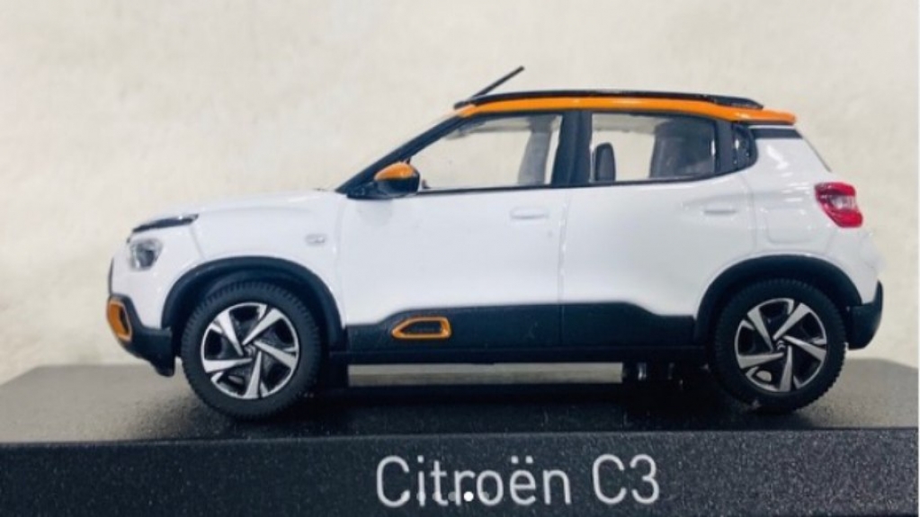 Novo Citroën C3 nacional é revelado em forma de miniatura