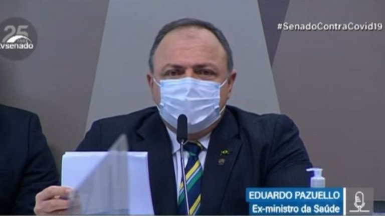 Pazuello revela que "capitã cloroquina" sugeriu criação do aplicativo "TrateCov"