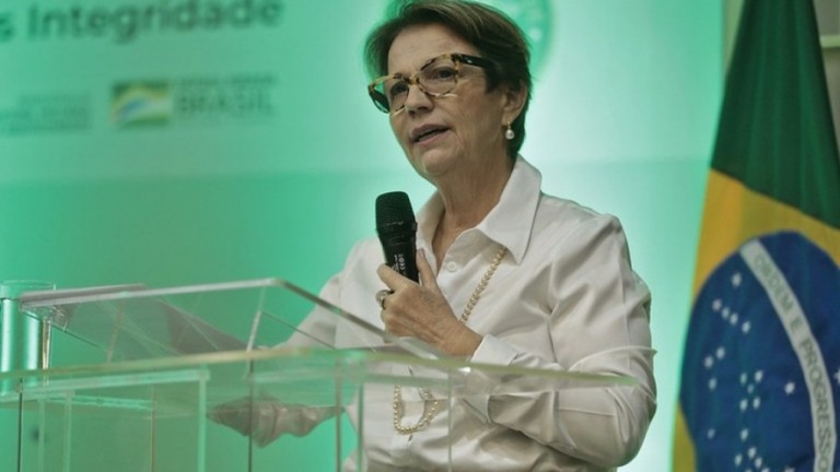 Tereza Cristina nega mal-estar com a China: "relação de confiança"