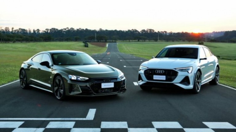 Audi lança os novos e-tron S Sportback e RS e-tron GT
