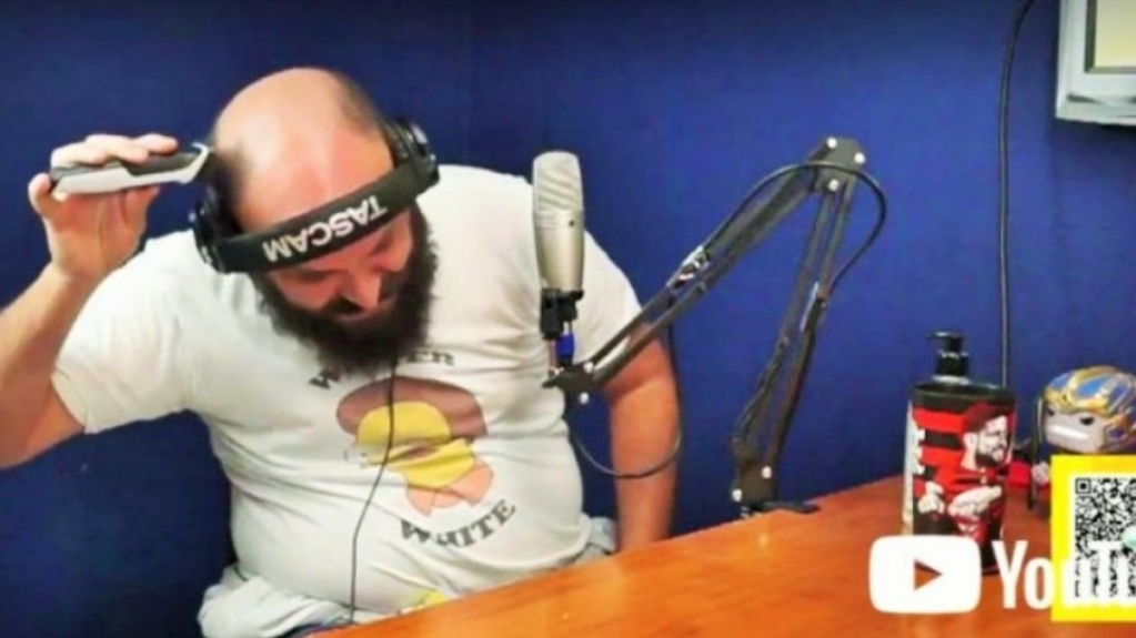 Paulo Gustavo: Paulinho Serra raspa o cabelo em homenagem ao humorista Paulo Gustavo: Paulinho Serra raspa o cabelo em homenagem ao humorista