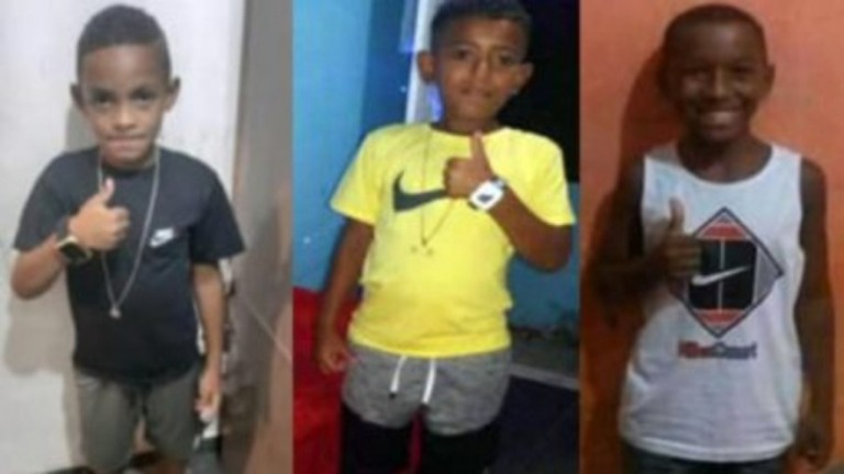 Operação termina sem informações sobre sumiço dos três meninos de Belford Roxo