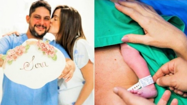 Nasce Sara, filha do cantor e compositor Jorge