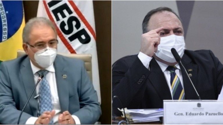 CPI da Covid: senadores aprovam reconvocação de Queiroga e Pazuello