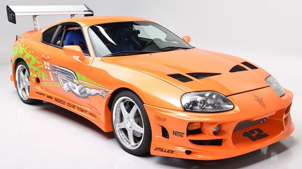 Toyota Supra usado no 1° filme Velozes e Furiosos será leiloado