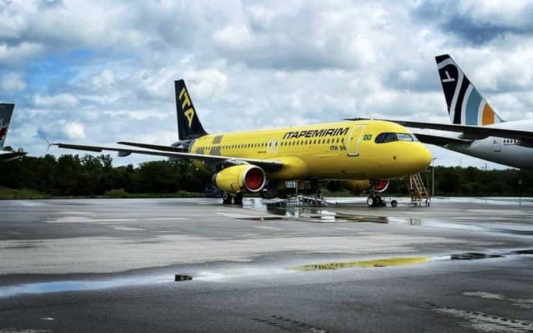 Avião da Itapemirim é flagrado nos Estados Unidos: pode ser um novo destino?