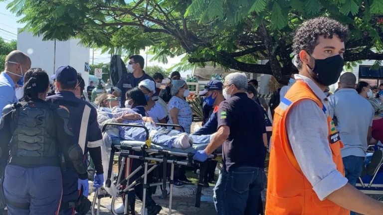 Incêndio em hospital fere cerca de 50 pacientes com Covid em Aracaju