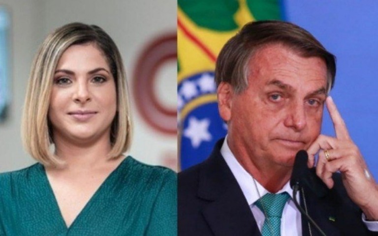 Jornalista da CNN é chamada de "quadrúpede" por Bolsonaro