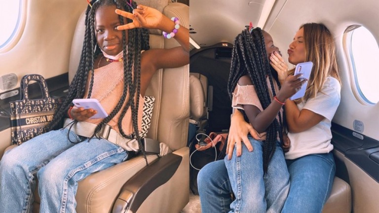 Giovanna Ewbank mostra filha Titi com bolsa de R$ 15,7 mil