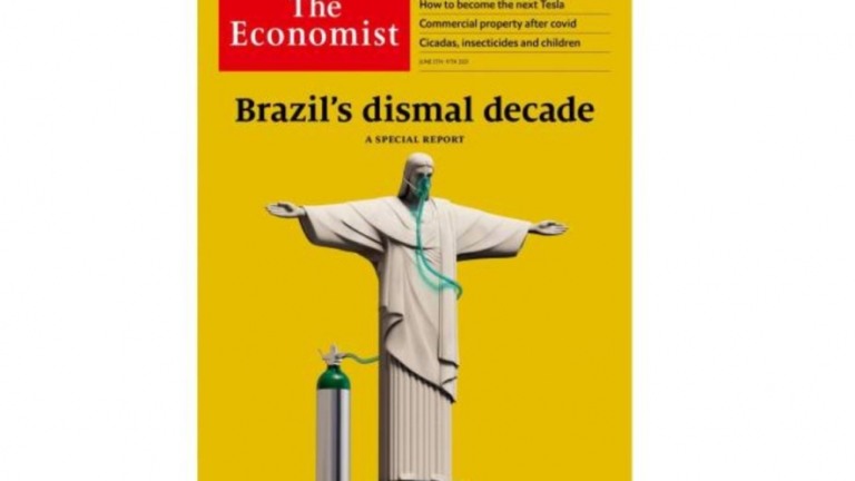 "Brasil está em coma e tem Bolsonaro como médico", diz a revista The Economist