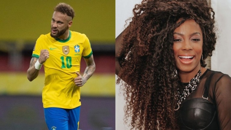 Lumena e Neymar se alfinetam nas redes sociais após jogo da seleção