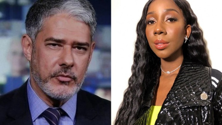 Camilla de Lucas fica chocada ao descobrir que é seguida por William Bonner