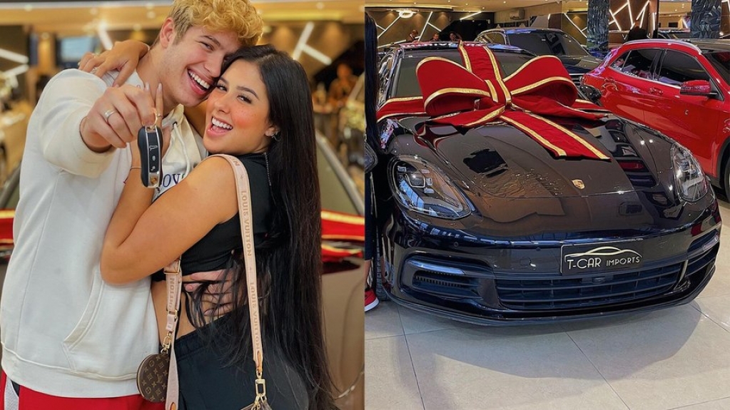 Atriz de Chiquititas Cinthia Cruz ganha carro de R$ 600 mil no Dia dos Namorados Atriz de Chiquititas Cinthia Cruz ganha carro de R$ 600 mil no Dia dos Namorados