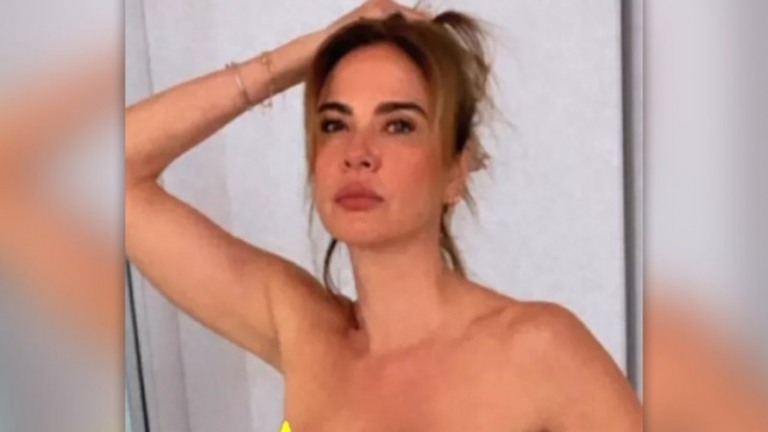 Luciana Gimenez posa de topless no Instagram e leva seguidores à loucura