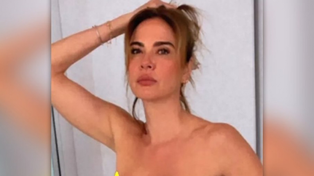 Luciana Gimenez posa de topless no Instagram e leva seguidores à loucura