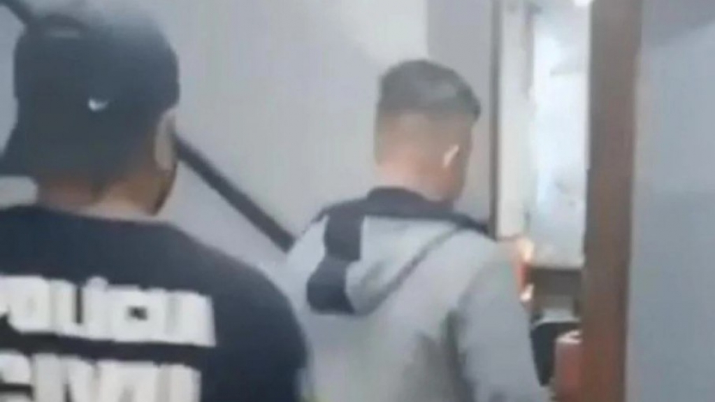 Vídeo: Ex-namorado agressor de apresentadora da Record é levado à delegacia